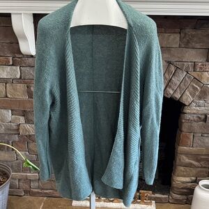 Mossimo Supply Co. Teal Open Front Cardigan